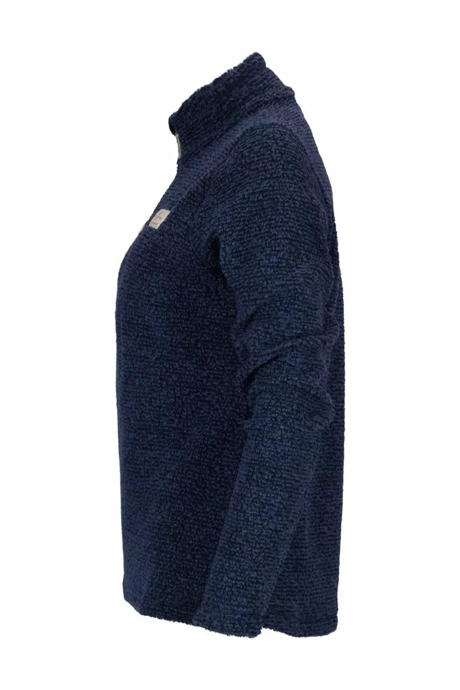 Women's Hut Half Zip - Faded Navy - DUNE + SALT