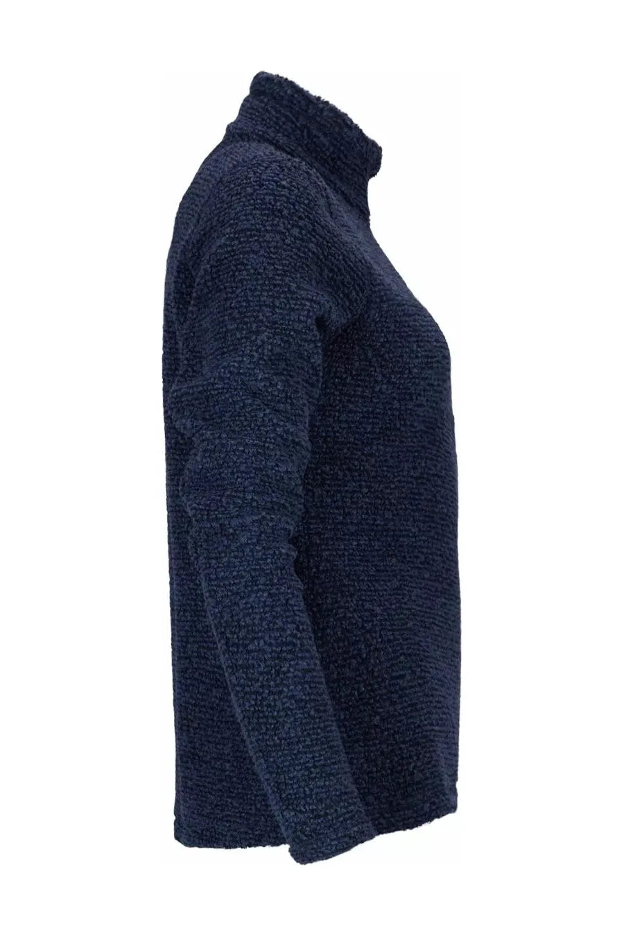 Women's Hut Half Zip - Faded Navy - DUNE + SALT