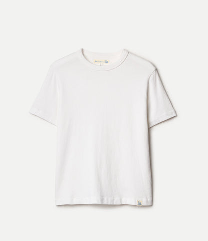 Supple Authentic Jersey Cotton Women's T-Shirt - Crisp White - DUNE + SALT