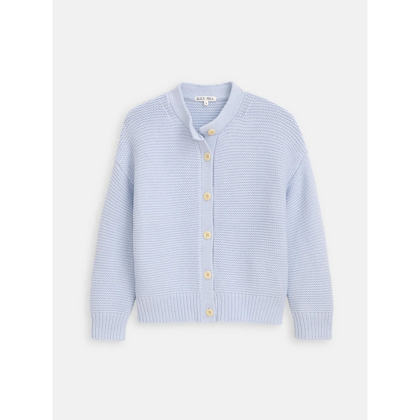Nico Cardigan in Cotton - Calm Blue - DUNE + SALT
