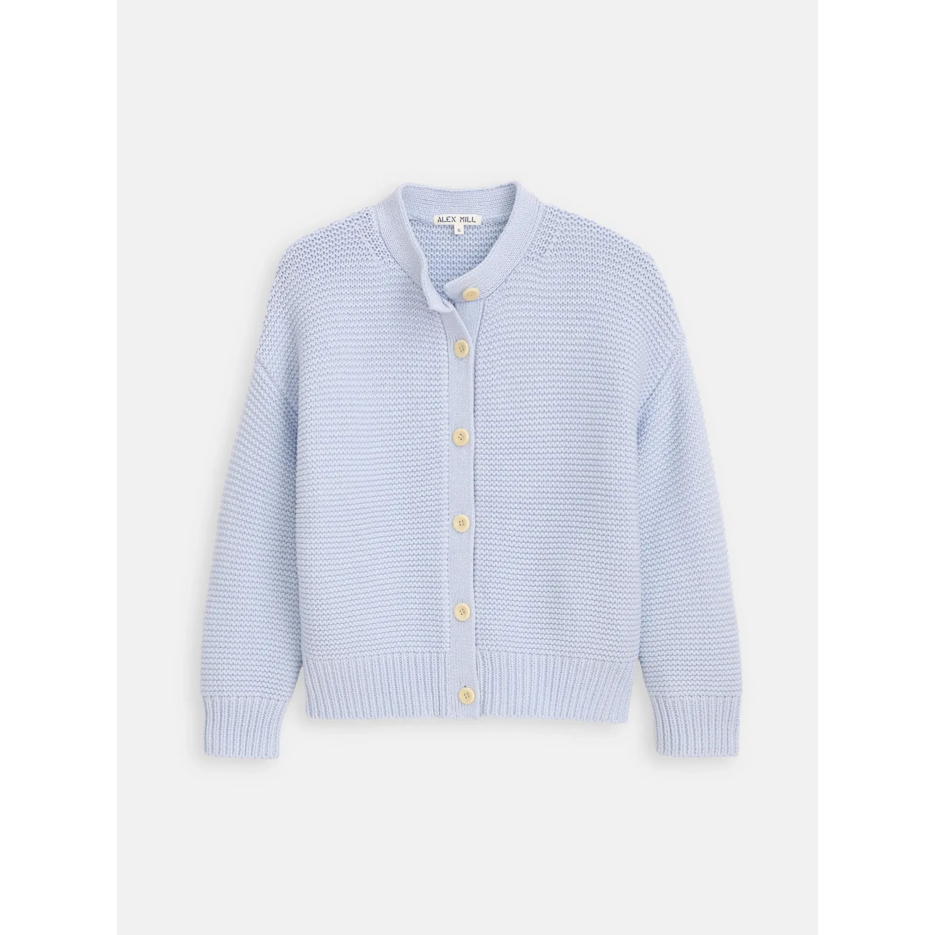 Nico Cardigan in Cotton - Calm Blue - DUNE + SALT