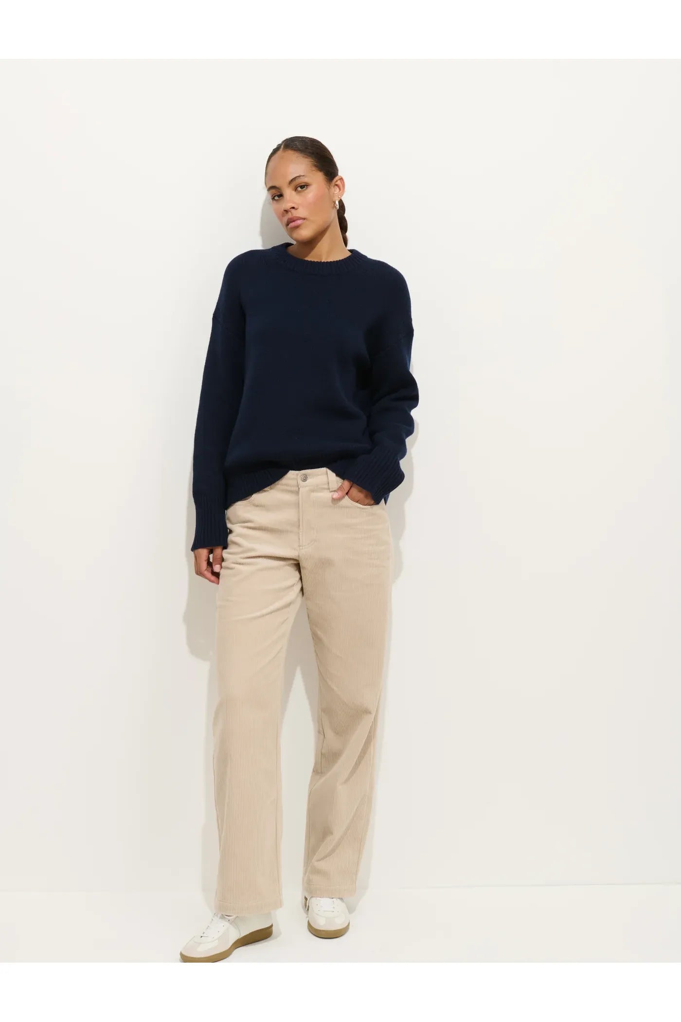 Nottinghill Wool Sweater - Navy - DUNE + SALT