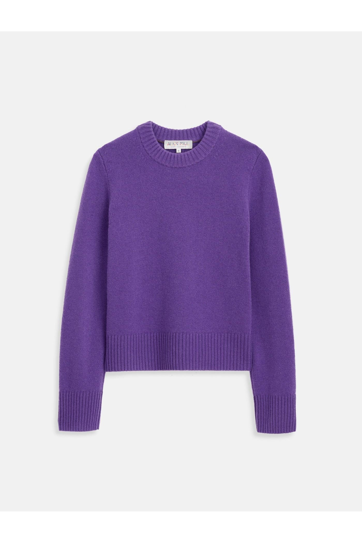 Marais Cashmere Crewneck Sweater - Periwinkle - DUNE + SALT