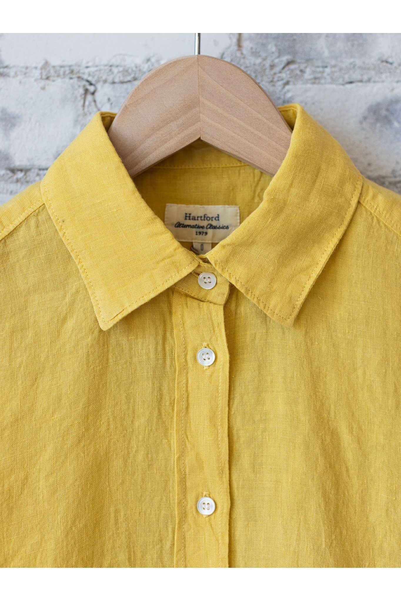 Coraz Linen Shirt - Daisy - DUNE + SALT
