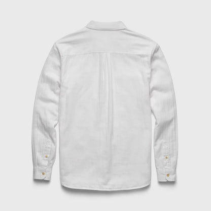 Zhu Double Gauze Shirt - White - DUNE + SALT
