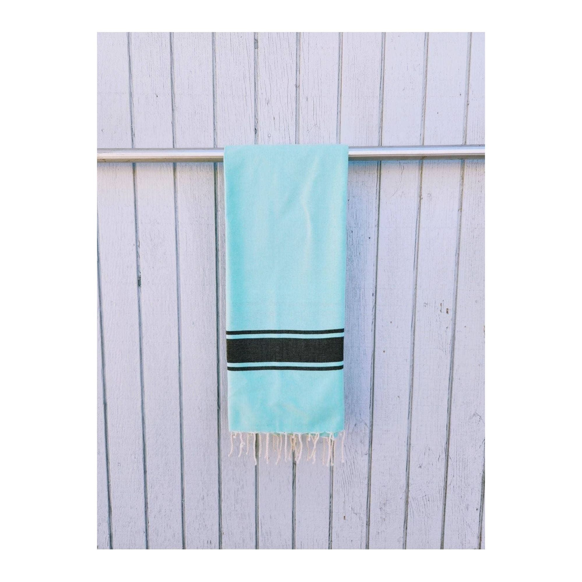 DUNE + SALT Turkish Beach Towel Sarong - Thumbnail 4