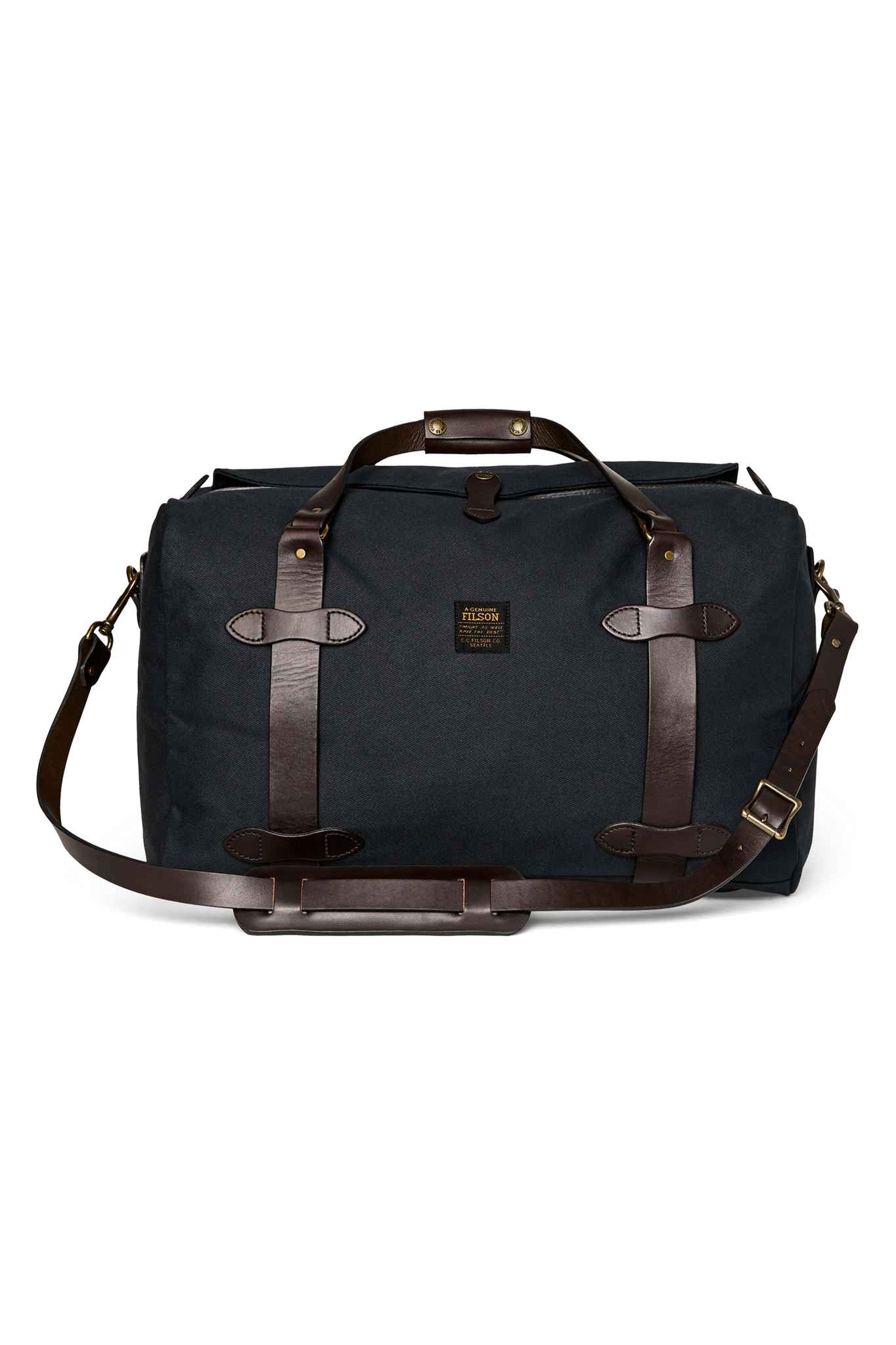 Medium Rugged Twill Duffle - Navy - DUNE + SALT