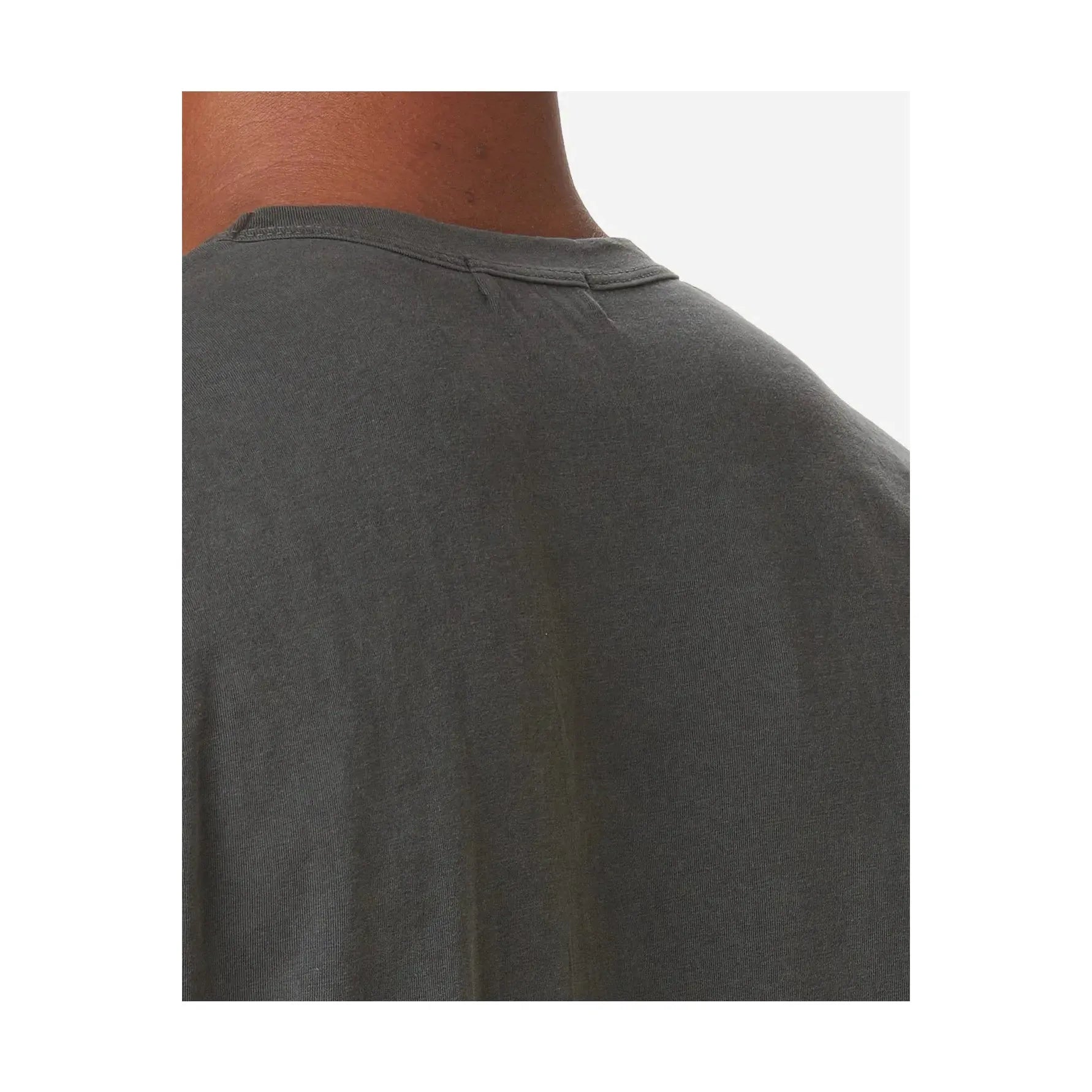 Men's Supima SS Crewneck Tee in carbon color by Ace Rivington, featuring a soft, breathable fabric and classic fit.