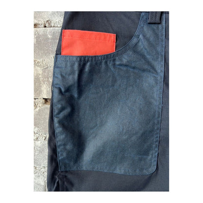 Men's 7-inch Field Shorts by Amundsen in faded navy and navy, showing the relaxed fit and durable fabric.