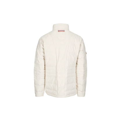 Amundsen Downtown Cotton Jacket for Men in natural color, shown on a model, with a classic fit and durable fabric.