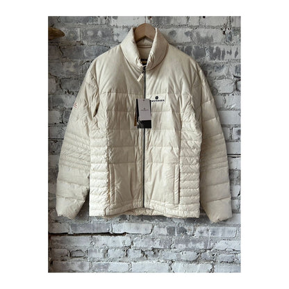 Men's Amundsen Downtown Cotton Jacket in natural color, showcasing the stylish, lightweight outerwear with a classic fit.