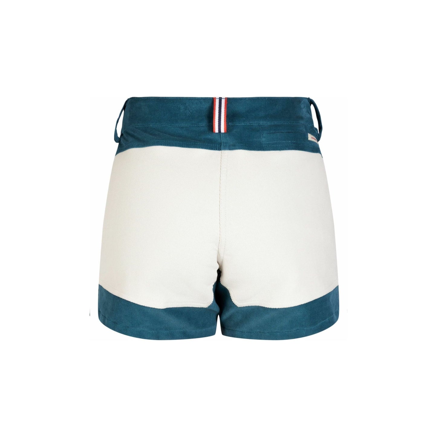 Women's Amundsen Concord Shorts in Elemental Blue and Natural, featuring a comfortable fit and stylish design.