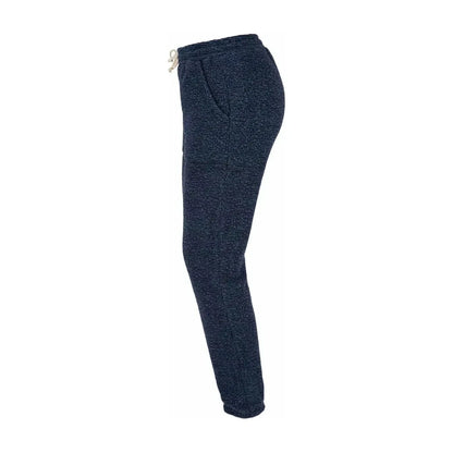 Women’s Amundsen Hut Pant in faded navy, relaxed fit with drawstring waist and tapered legs, ideal for outdoor adventures.