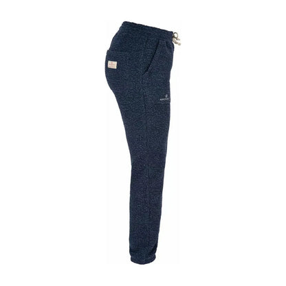 Women's Hut Pant in faded navy by Amundsen, showcasing relaxed fit with soft fabric and stylish design for outdoor comfort.