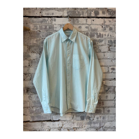 Fred Garment-Dyed Shirt - Sky Blue - DUNE + SALT