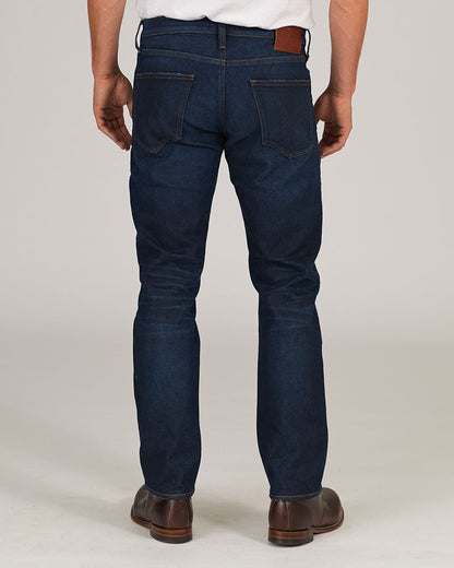 Men's Ace Rivington Brodie Taper Comfort 12oz jeans in Asphalt wash