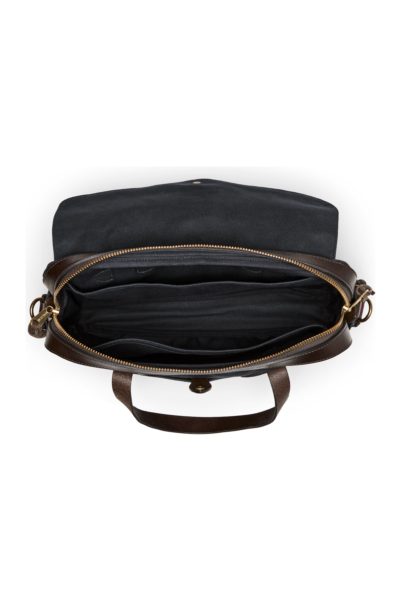 Rugged Twill Original Briefcase - Navy - DUNE + SALT