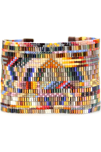 JR34 Patchwork Cuff - DUNE + SALT