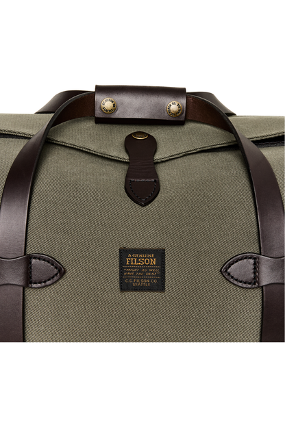 Small Rugged Twill Duffle - Otter Green - DUNE + SALT