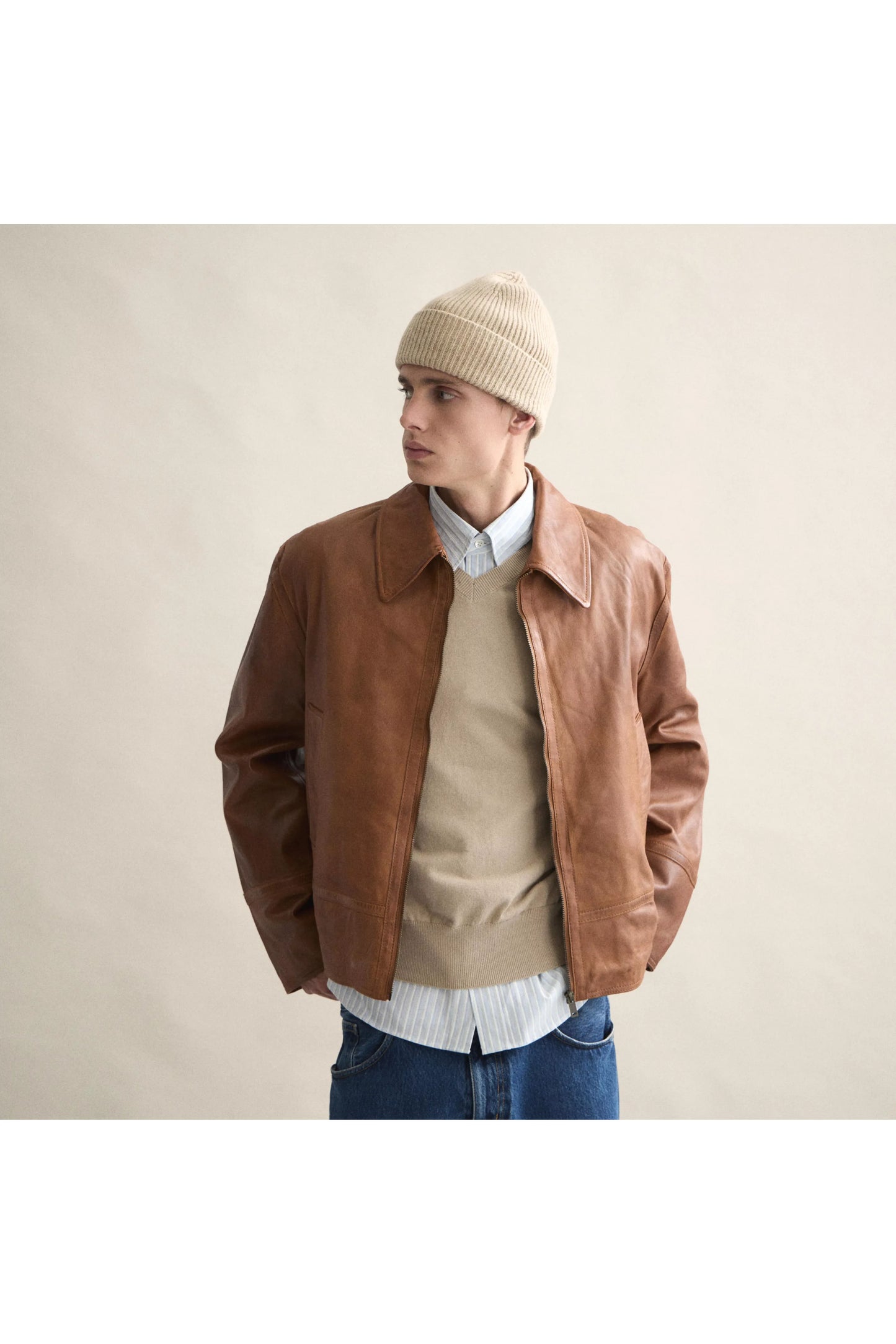 Wool Beanie - Sand - DUNE + SALT