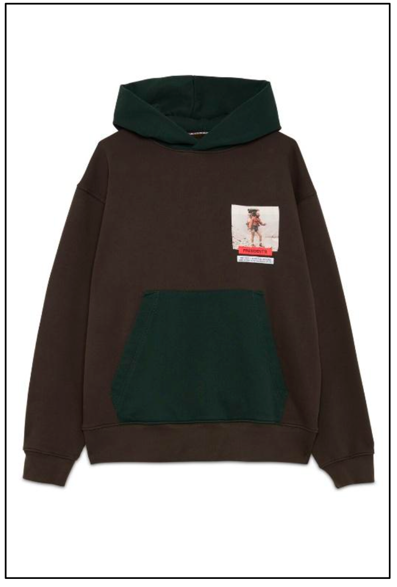 Bicolor Climber Hoodie - Hickory/Bottle
