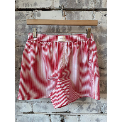 Men's Laser Red boxershorts by Closed Men's, soft cotton fabric with a comfortable fit and stylish laser red color.