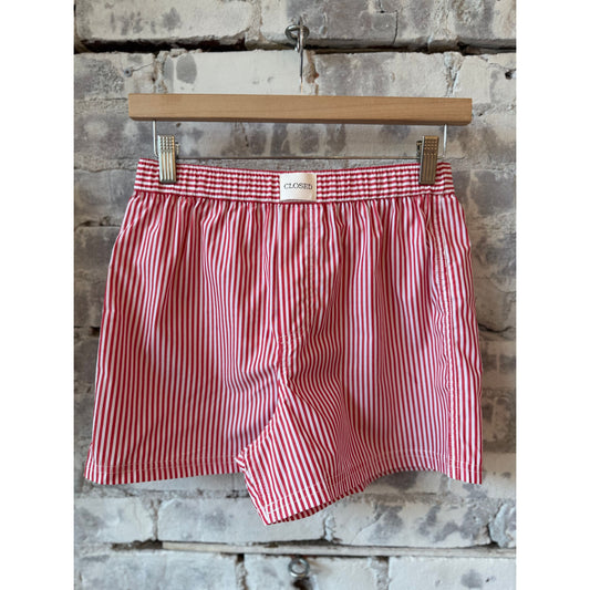 Men's Laser Red boxershorts by Closed Men's, soft cotton fabric with a comfortable fit and stylish laser red color.