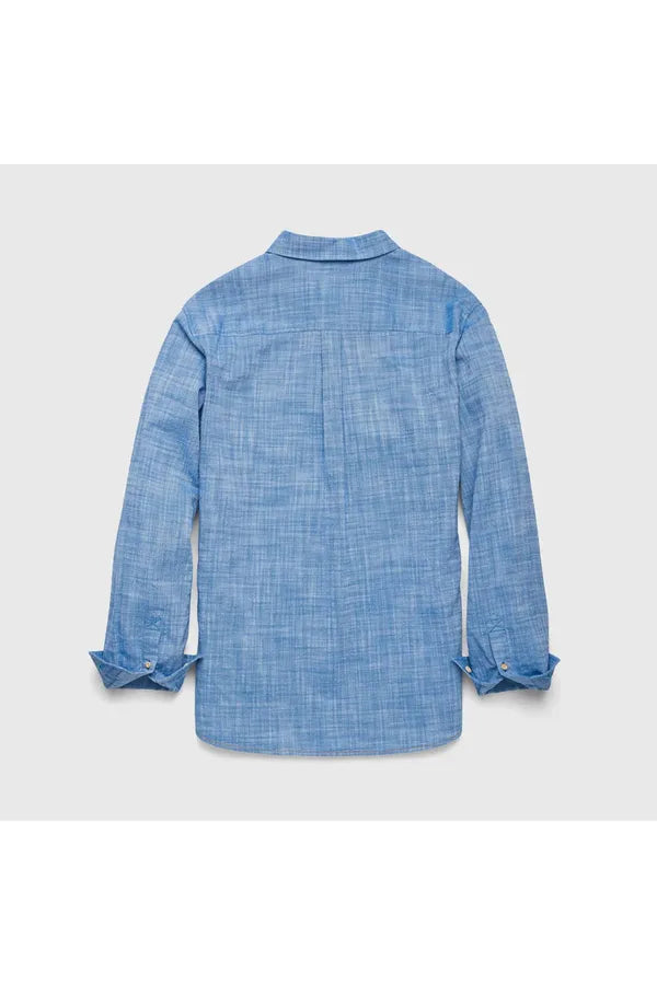 Brian Slub Shirt - Strong Blue - DUNE + SALT