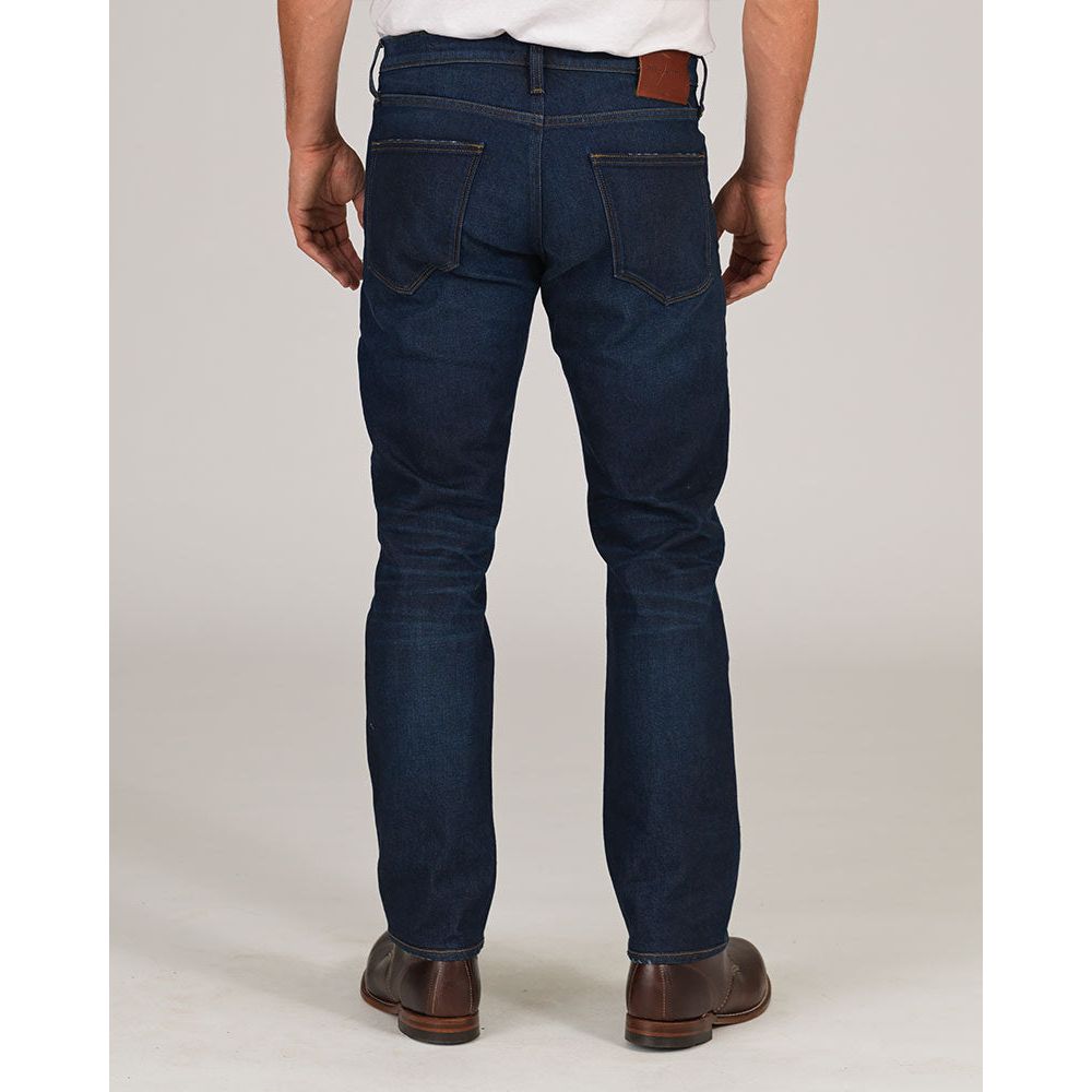 Men's Ace Rivington Brodie Taper Comfort 12oz jeans in Asphalt wash