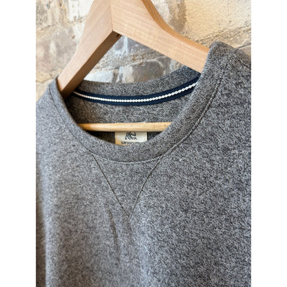 Surfside Supply Butch Cashmist Crewneck - Charcoal Heather Dim Gray