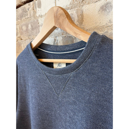 Surfside Supply Butch Cashmist Crewneck - Navy Heather Dark Slate Gray