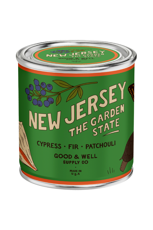 New Jersey State Soy Candle - DUNE + SALT