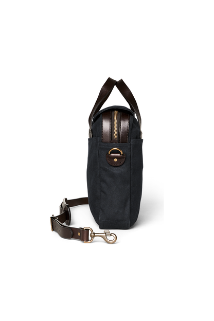 Rugged Twill Original Briefcase - Navy - DUNE + SALT