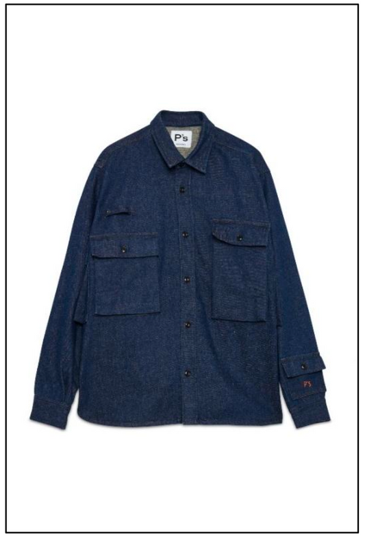 Camping Shirt - Cotton & Wool - Denim