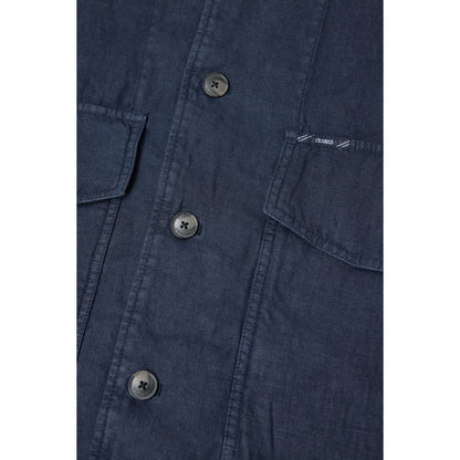 Closed Men's cargo jacket in Magma Black with multiple pockets and durable fabric, perfect for casual and outdoor wear.