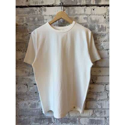Merz B. Schwanen Classic Cotton Jersey T-Shirt - White Dark Gray
