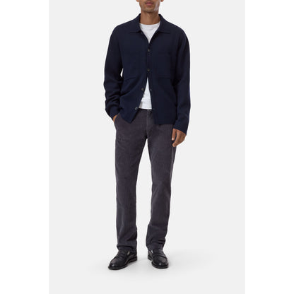 Closed Men's Clifton True Corduroy Pants - Shadow Blue White Smoke