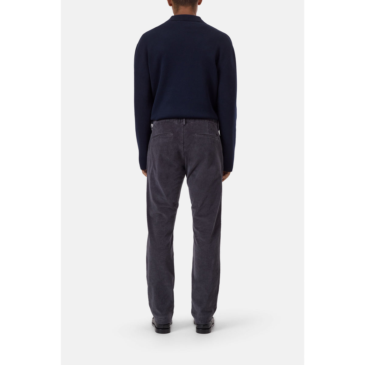 Closed Men's Clifton True Corduroy Pants - Shadow Blue Black