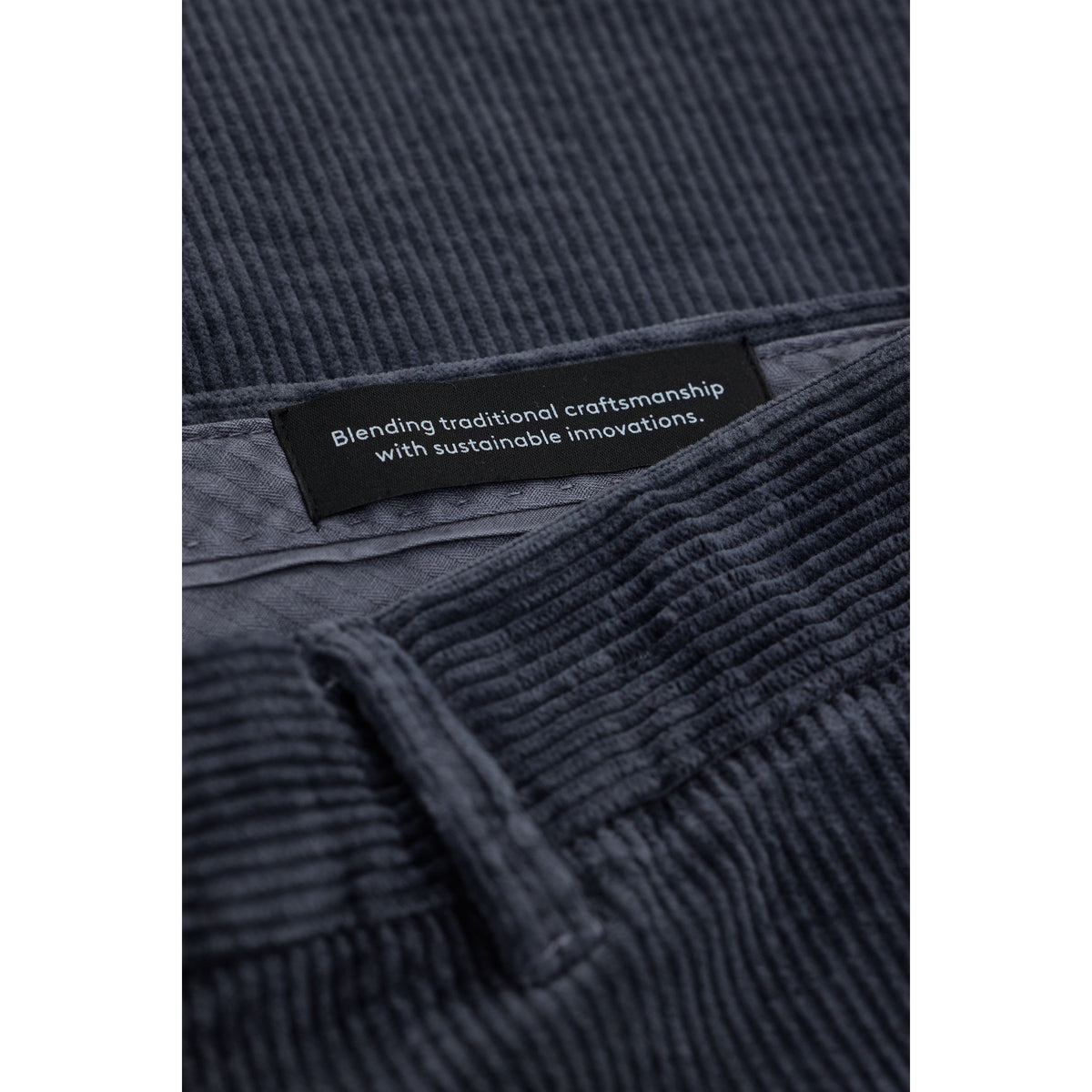 Closed Men's Clifton True Corduroy Pants - Shadow Blue Dark Slate Gray