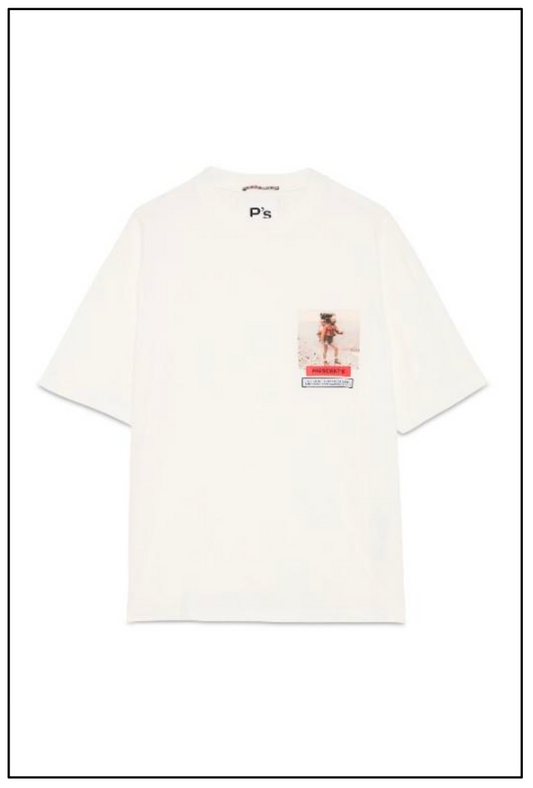 Climber Label T-Shirt - Off White