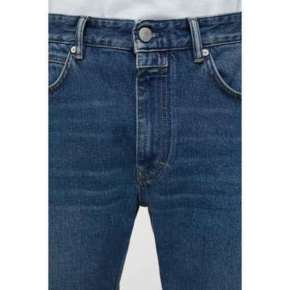 Men's mid-blue Cooper True Comfort Stretch Jean by Closed Men's, shown in natural fit with classic denim details.
