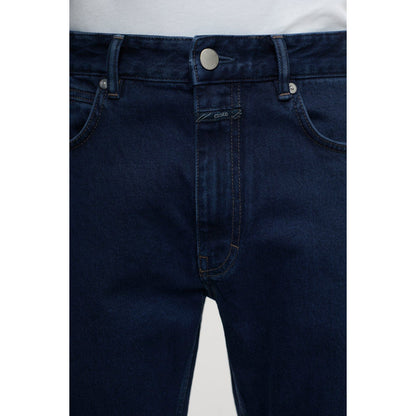 Men's dark blue Cooper True Comfort stretch jeans by Closed Men's, showing slim fit with classic five-pocket design.