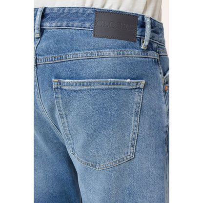 Men's Cooper True Comfort Stretch Regular Jean in mid-blue denim, featuring classic fit and durable fabric from Closed Men's.