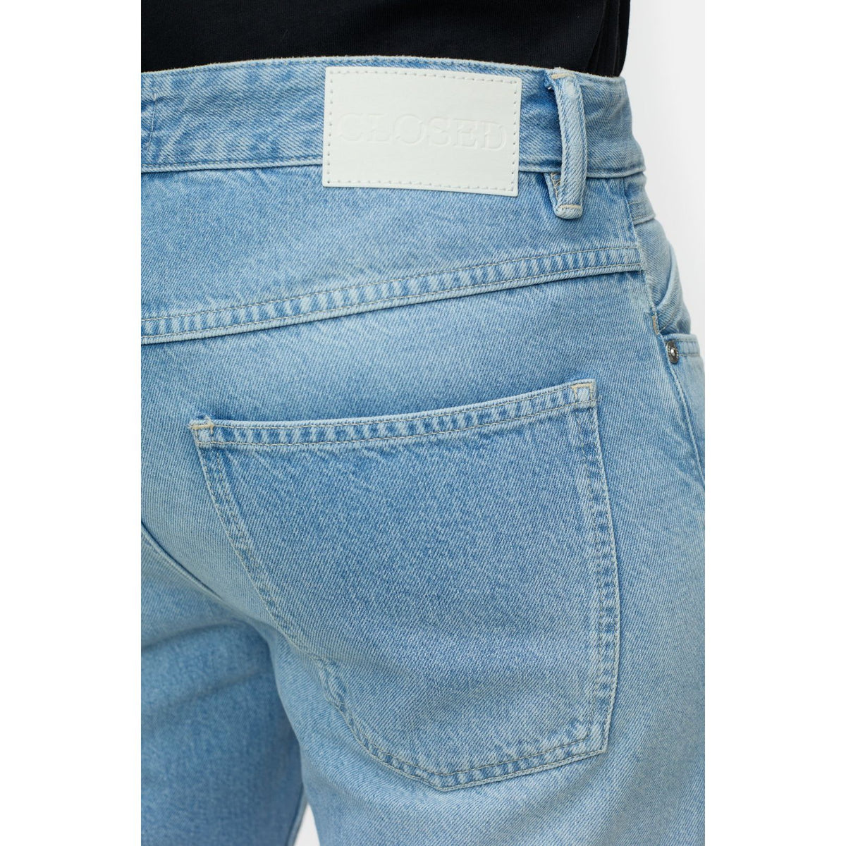 Men's Cooper True Jeans in light blue by Closed Men's, featuring classic denim fabric and a relaxed fit.