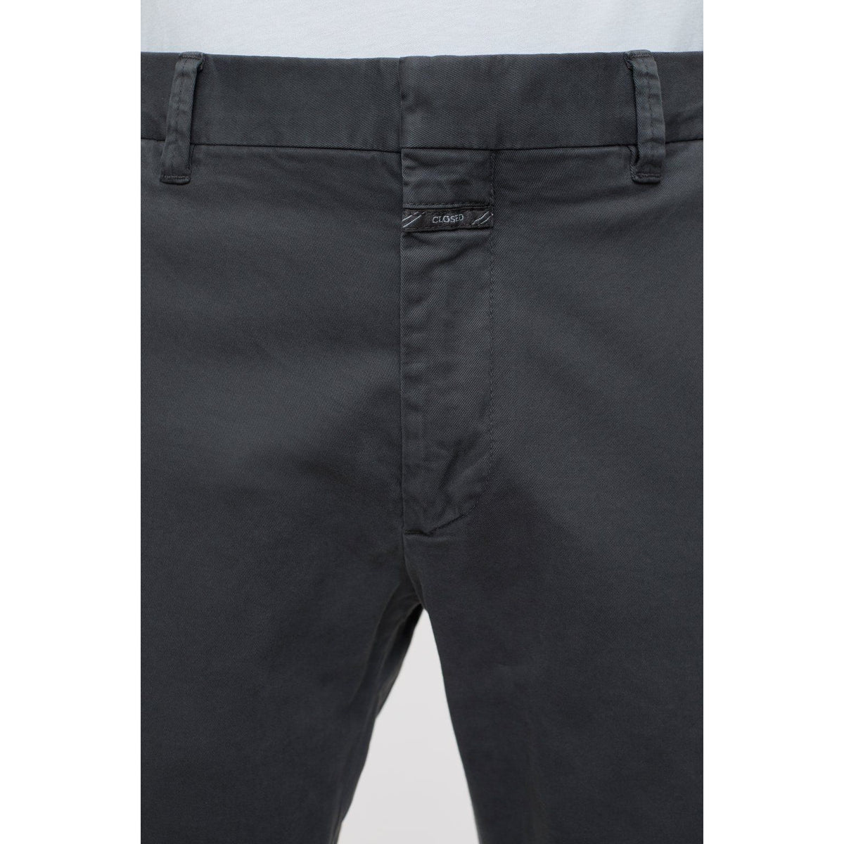 Men's Clifton True Slim Pant in Shadow Blue by Closed Men's, showcasing slim fit style and classic denim appearance.