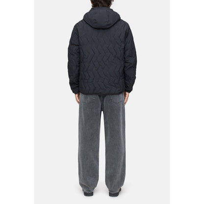 Men's black quilted jacket by Closed Men's, featuring a padded design and stylish fit, ideal for casual and outdoor wear.