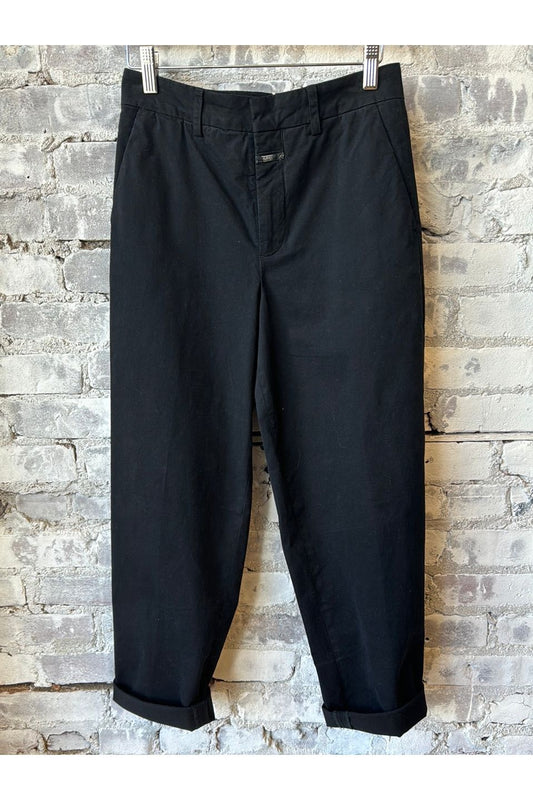 Auckley Organic Cotton Pant - Black - DUNE + SALT