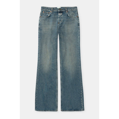 Women’s Gillian Wide Jean in mid blue denim by Closed, featuring a relaxed fit and classic five-pocket styling.