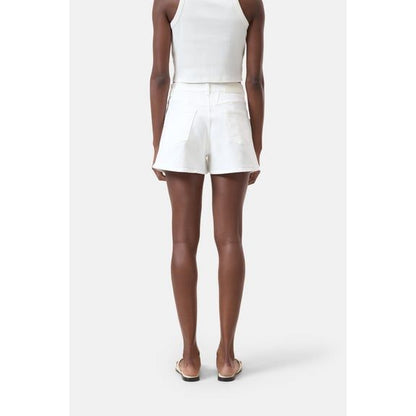 Women's white Jocy-X denim shorts by Closed Women's, featuring a classic fit and stylish design.