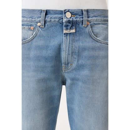 Women’s Jonta Relaxed Jean in mid blue denim by Closed Women’s, showing a casual fit with a classic five-pocket design.